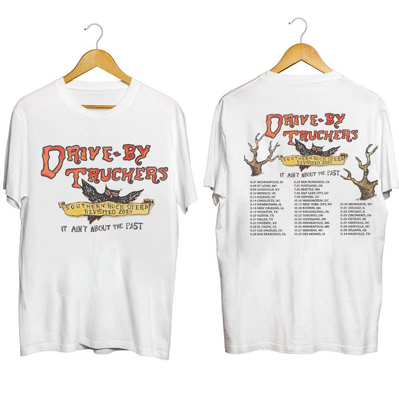 Drive-By Truckers Southern Rock Opera Revisited 2024 Tour Shirt, Drive-By Truckers 2024 Concert, Drive-By Truckers Fan Tee, Music Tour Shirt2.jpg
