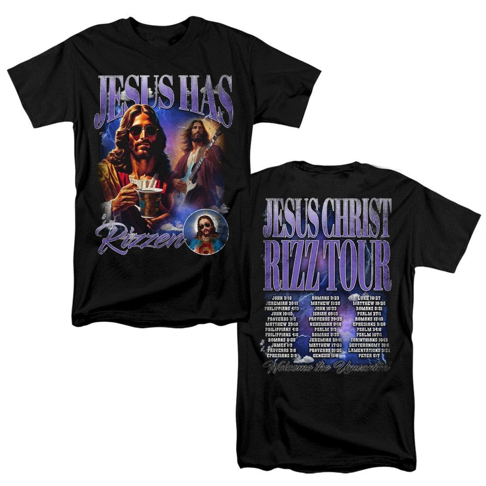 Jesus Rizz Tour Merch Edition Vintage 90s Shirt, Funny Jesus Shirt, Humor Easter Shirt, Christian Easter Shirt, Easter Gift.jpg