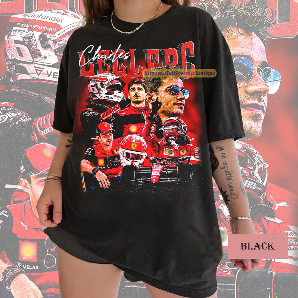 Limited Charles Leclerc Shirt, Vintage Charles Leclerc Shirt, Unisex Shirt.jpg