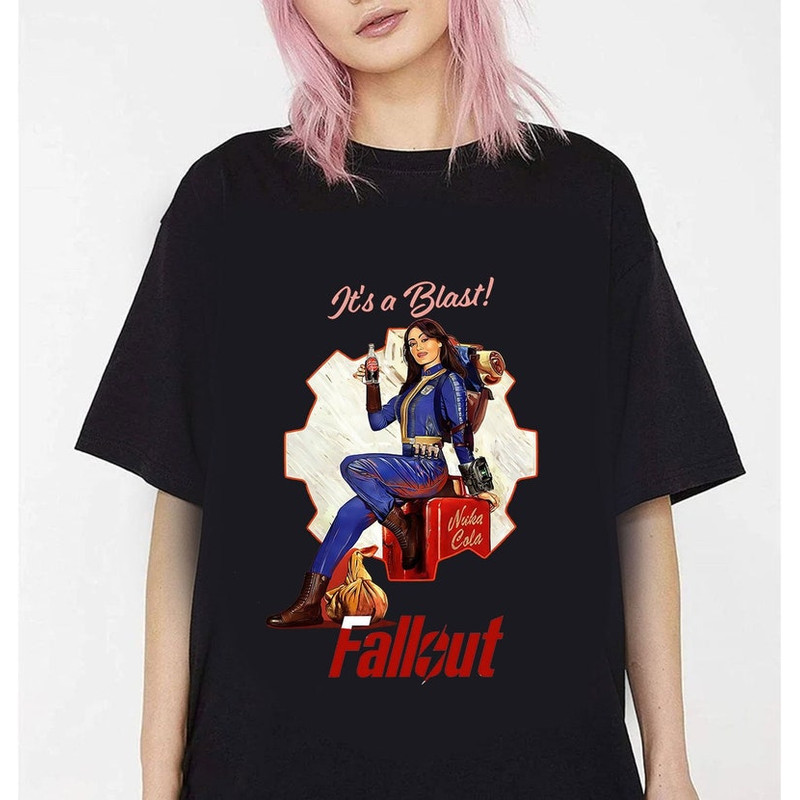 Fallout Nuka Cola Shirt, Fallout 2024 TV Series Shirt, Fallout Game T-shirt, Lucy Maximus The Ghoul, Video Game, Fallout Fan Gift1.jpg