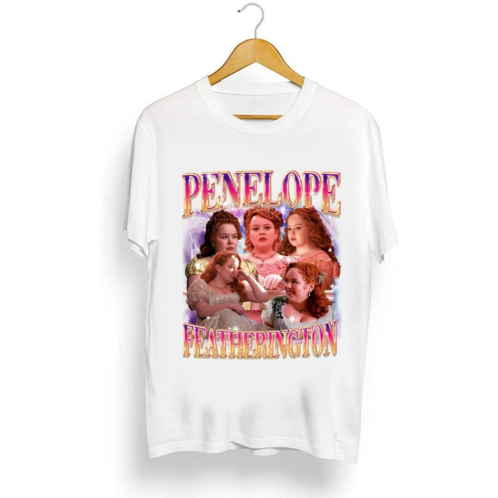 Vintage 90s Penelope Featherington Shirt, Penelope Featherington Bootleg Shirt, Homage Retro Graphic Tee, Penelope and Colin, Movie Shirt2.jpg
