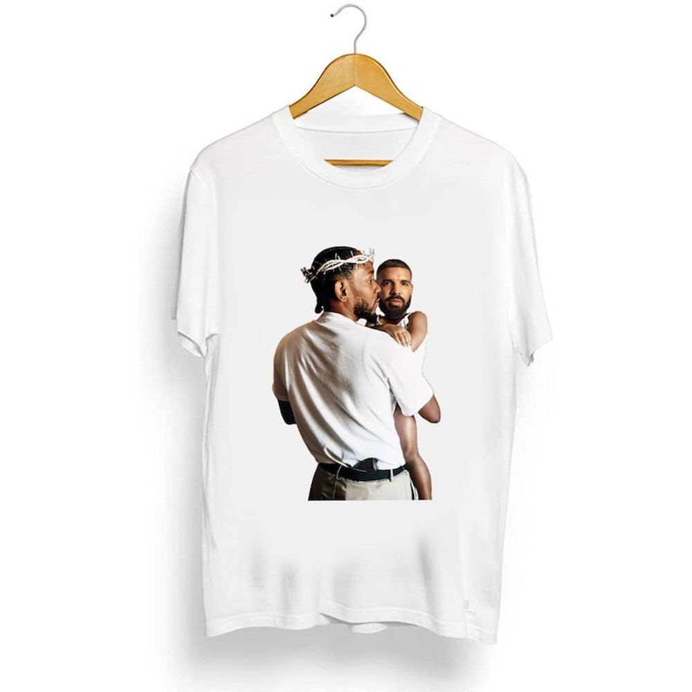 Kendrick Lamar Holding Baby Drake Shirt, Kendrick Lamar vs Drake Rap Beef Shirt, Not Like Us, Trending Shirt, Funny Shirt2 (1).jpg