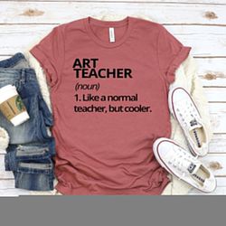 art teacher definition shirt, shirt for art teacher