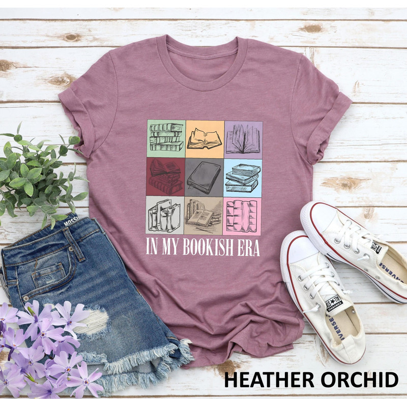 In My Bookish Era Shirt, Book Lover Gift, Bookish Reading Teacher Tee, Librarian Shirt, Cute Bookish Reader Shirt, Book Lover Shirt.jpg