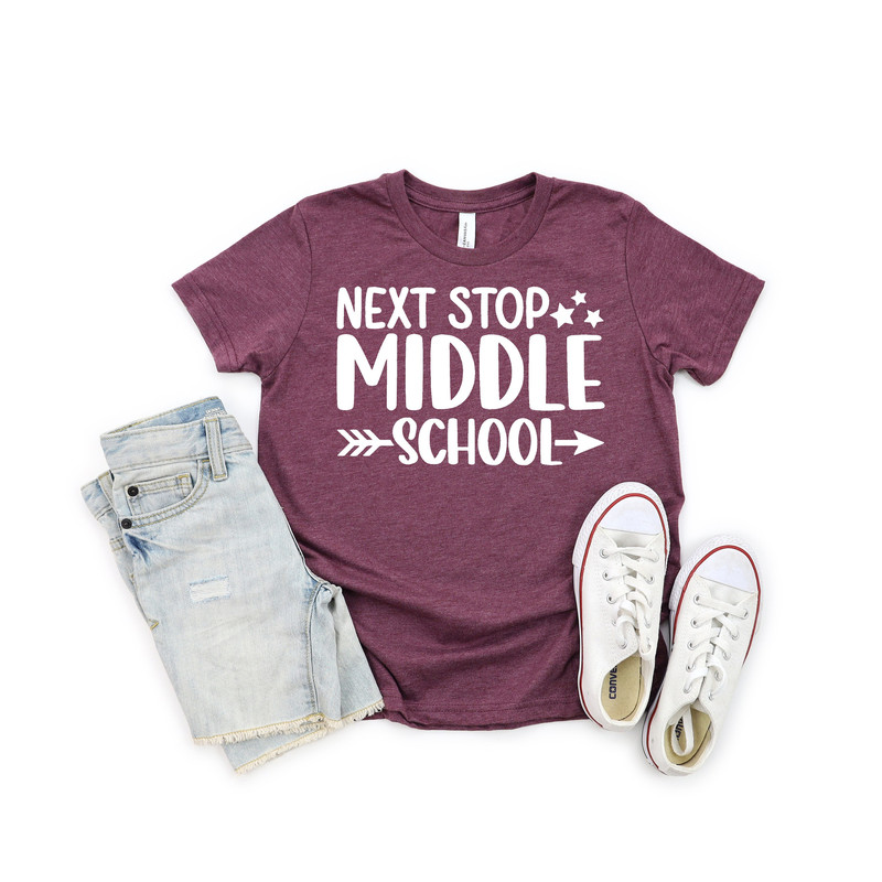 Next Step Middle School Shirt, Last Day Of School Shirt, Boys or Girl Shirt, 5th Grade Graduation Shirt, Peace Out 5th Grade Shirt.jpg