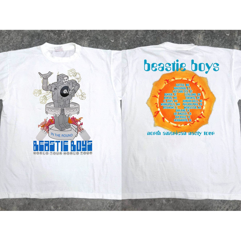 1998 Beastie Boys In The Round World Tour T-Shirt, Beastie Boys North American Nasty Tour Shirt, Hip Hop Band T-Shirt, Beastie Boys T-Shirt.jpg
