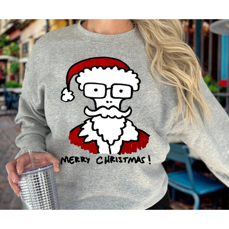 2023 Decesdents Santa Claus Merry Christmas Sweatshirt, Descendents Santa T-Shirt, Descendents Christmas Shirt, Descendents Tour 2024 Shirt.jpg