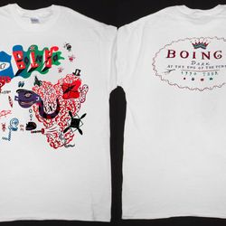 90s boingo dark at the end of the tunnel 1990 tour t-shirt, oingo boingo tour 1990 t-shirt