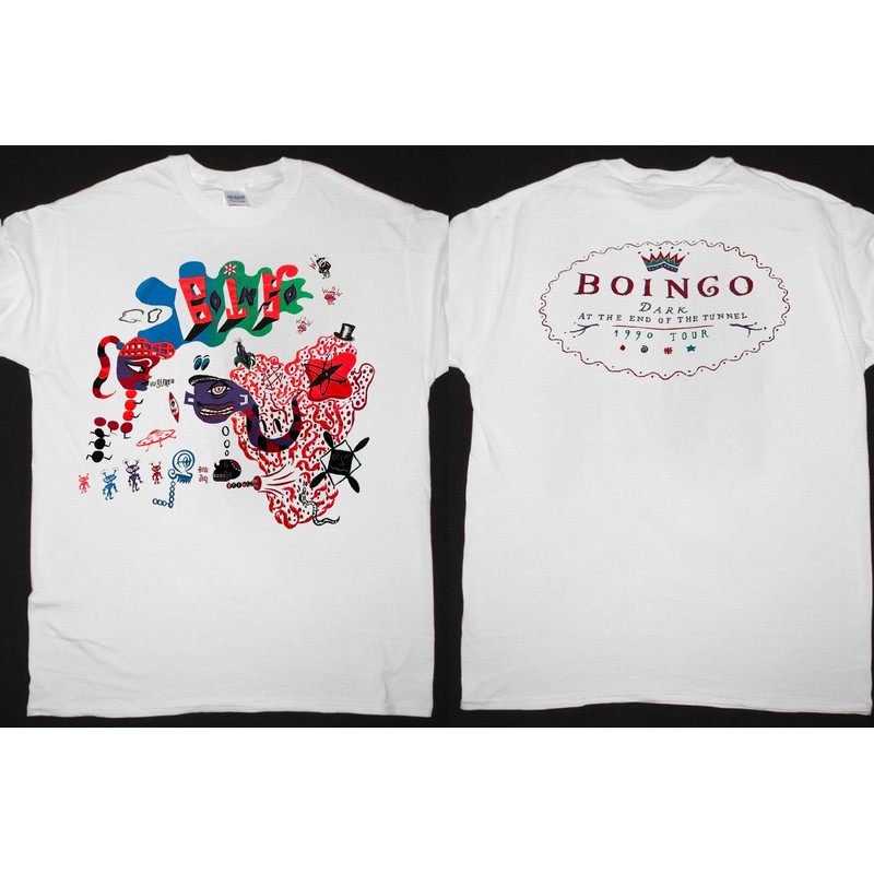 90s BOINGO Dark At The End Of The Tunnel 1990 Tour T-Shirt, Oingo Boingo Tour 1990 T-Shirt, Oingo Boingo Band Shirt, 90s Concert Shirt.jpg