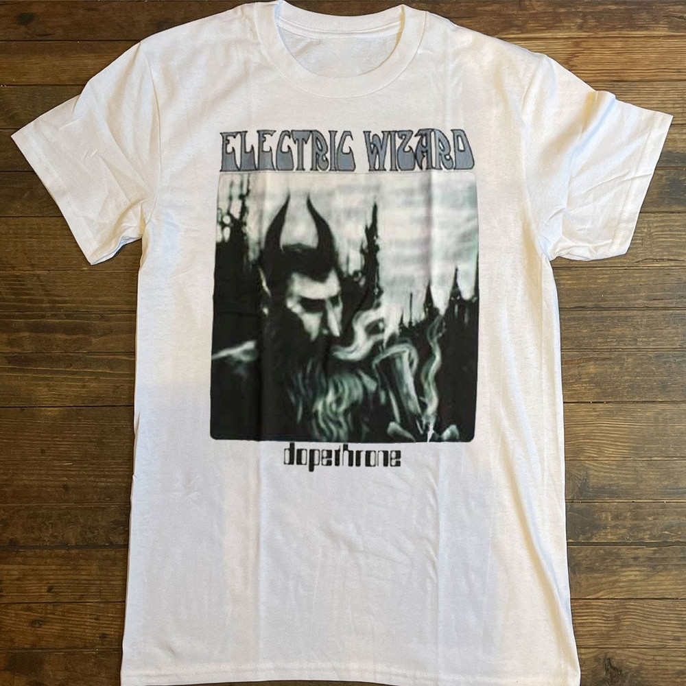 Electric Wizard Dopethrone T-Shirt, Electric Wizard T-Shirt, 90s Electric Wizard Shirt, Heavy Metal Band Shirt, 90s Rock Shirt.jpg