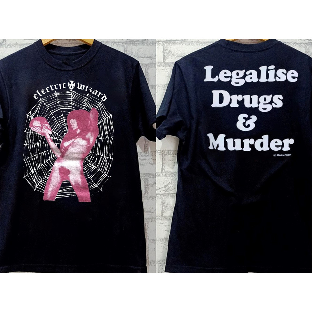 Electric Wizard Web 2019 T-Shirt, Electric Wizard Church of Misery Show T-Shirt, Electric Wizard T-Shirt, Metal Band T-Shirt.jpg