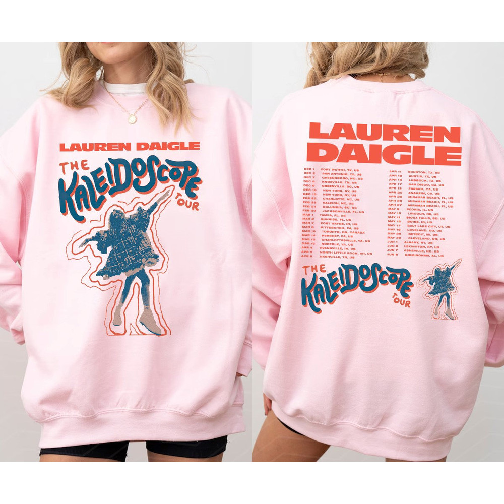 Lauren Daigle The Kaleidoscope 2024 Tour Sweatshirt, Lauren Daigle Tour 2024 Sweatshirt, The Kaleidoscope Tour 2024 Shirt.jpg