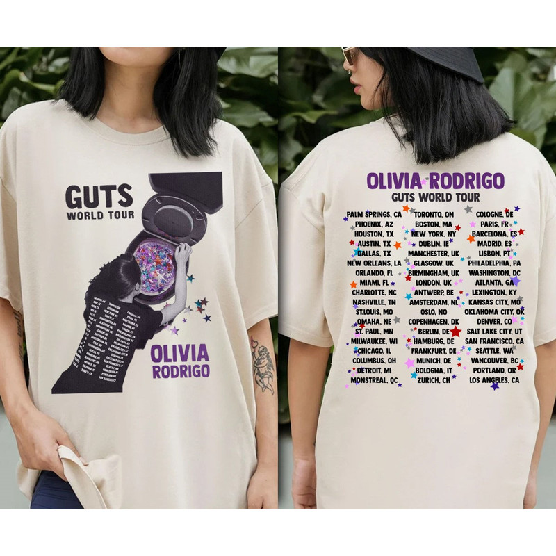 Olivia Rodrigo Guts World Tour Sweatshirt, The Guts Tour 2024 Shirt, Olivia Rodrigo Sweatshirt, Olivia Rodrigo Sweater, Tour Lovers Shirt.jpg