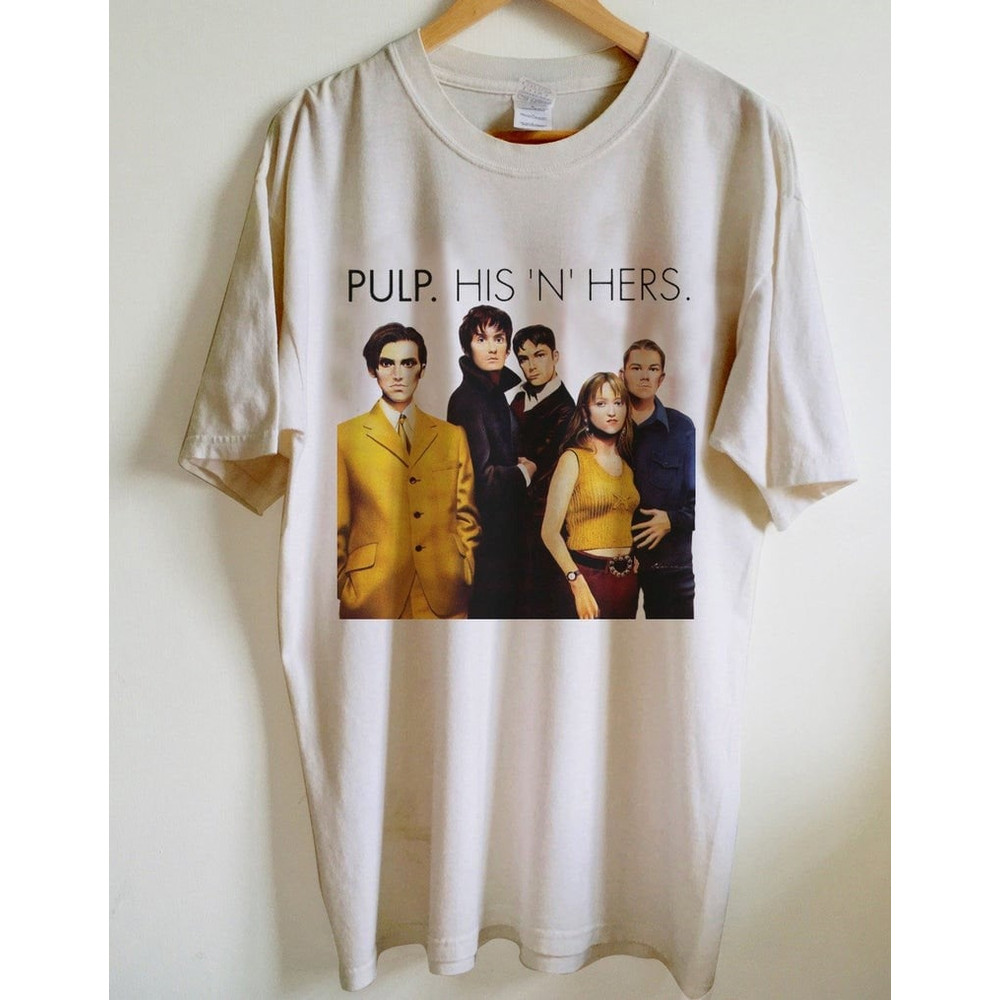 PULP His 'n' Hers Tour 1994 T-Shirt, Pulp Rock Band Tee Shirt, His and Her Tour '94 Shirt, 90s Music Shirt.jpg