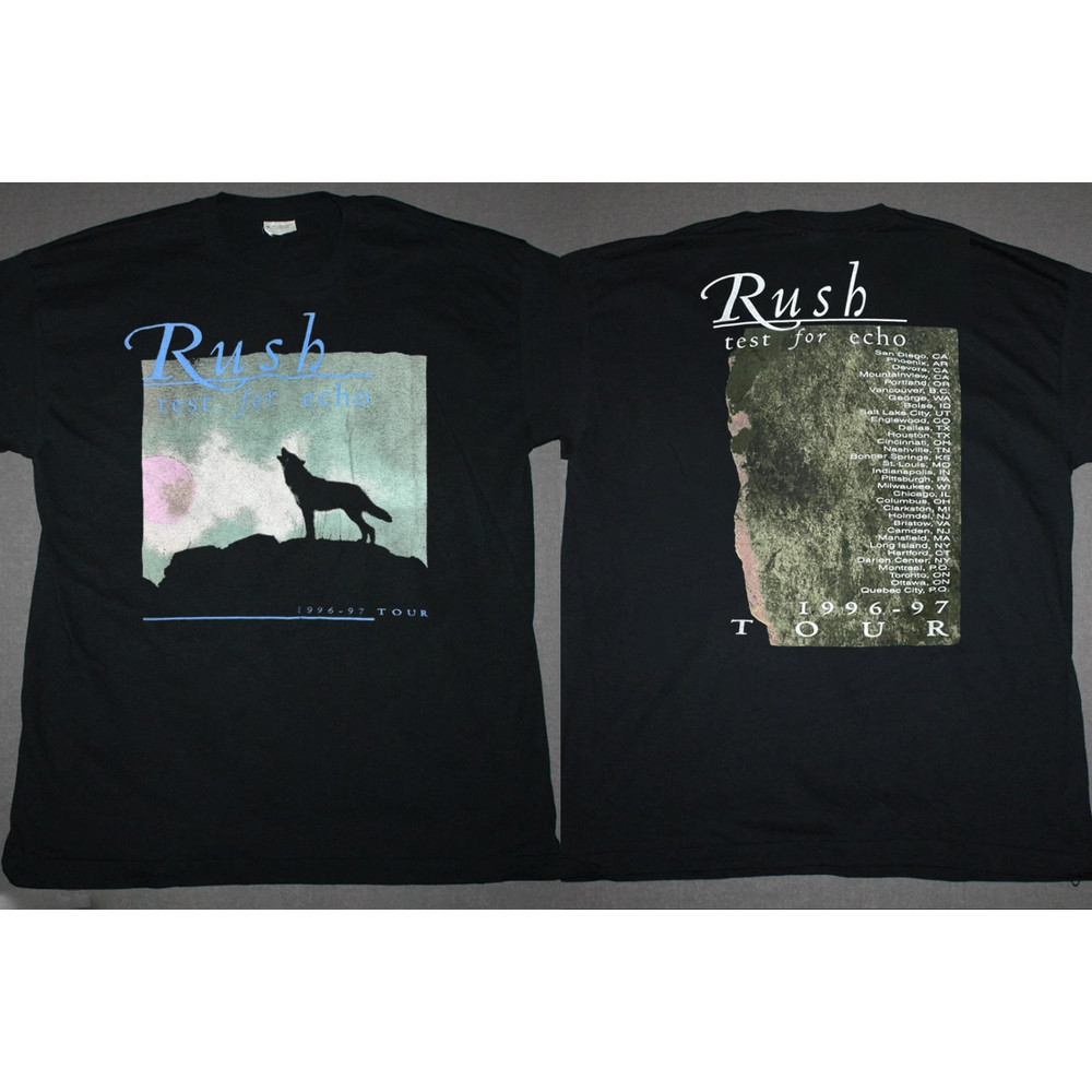 Rush Test For Echo 1996-97 Tour T-Shirt, Rush Test For Echo T-Shirt, Rush Tour 1996 T-Shirt, Rush Rock Band Shirt, 90s Rush Band Shirt.jpg