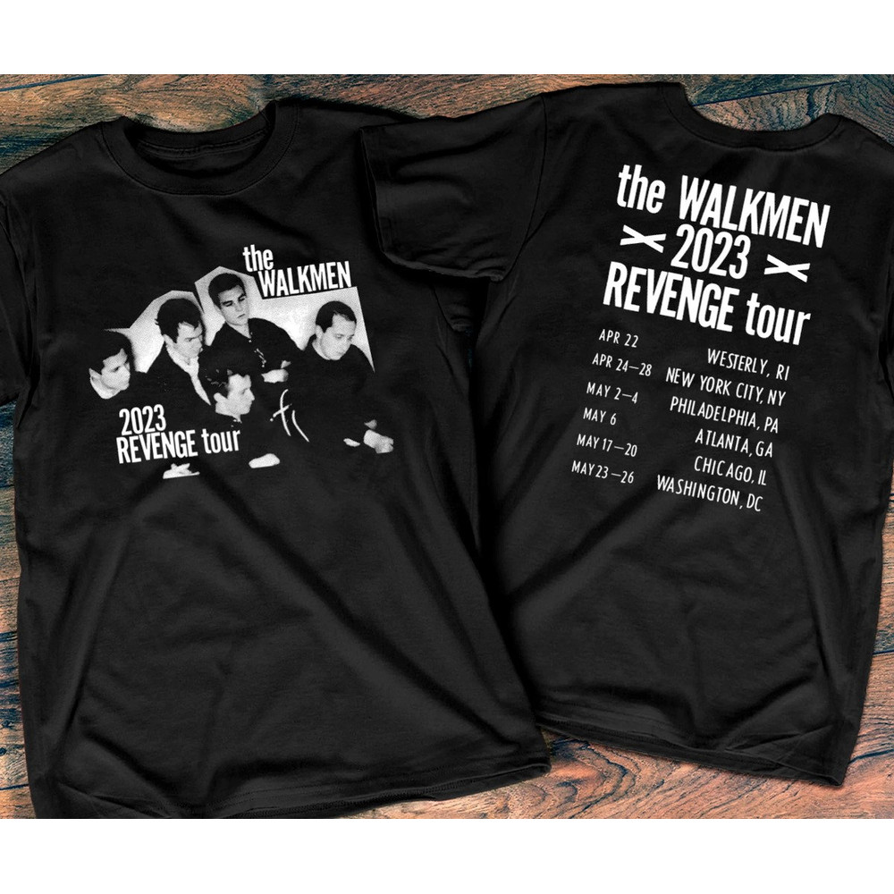 The Walkmen REVENGE Tour 2023 T-Shirt, The Walkmen T-Shirt, The Walkmen Tour 2023 Shirt, 2023 Rock Tour Shirt, Tour Lovers Tee.jpg