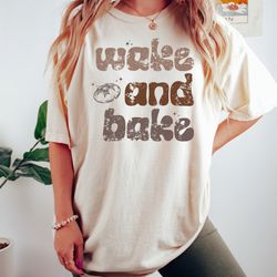 wake and bake shirt, funny bakery shirt