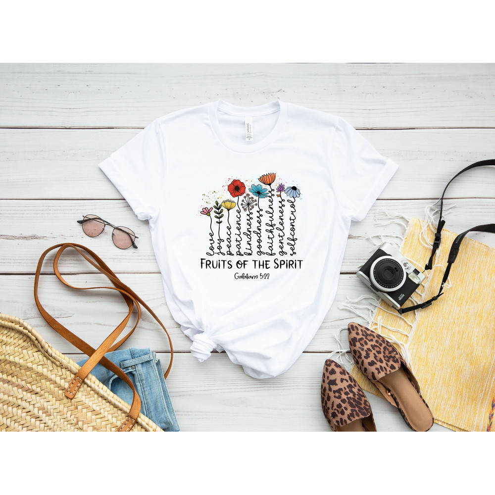 The Fruit Of The Spirit Galatians Shirt, Christian Apparel Shirt, Gift For Jesus Lover, Bible Verse Tshirt, Christian Clothing, Unisex Jesus.jpg