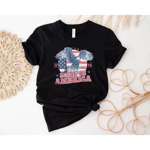 Vintage America Shirt, Merica, Retro Eagle USA TShirt, Memorial Day Shirt, Made In America Tee, July 4th Shirt, American Shirt, 1776 Tshirt.jpg