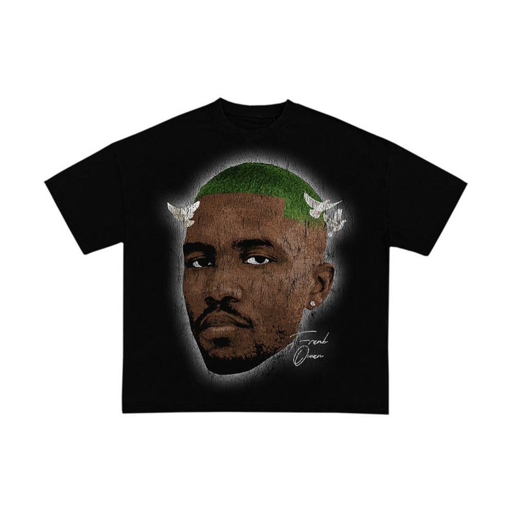 Frank Ocean Blond T-Shirt, Blond Vintage 90s Style Shirt, Frank Ocean Merch Tee, Green Unisex Oversized Y2k Shirt, Cute Birthday Fan Gift1.jpg