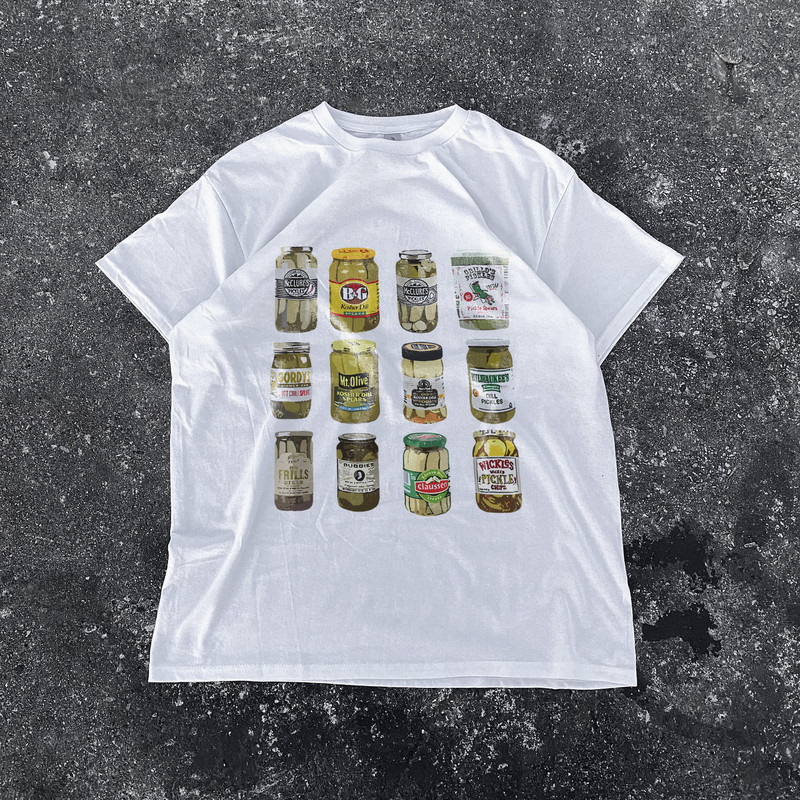 Quirky Funny Pickle Quotes TikTok Trend Graphic T-Shirt - Perfect Gifts for Her and him with Fast Shipping Funny Tee.jpg