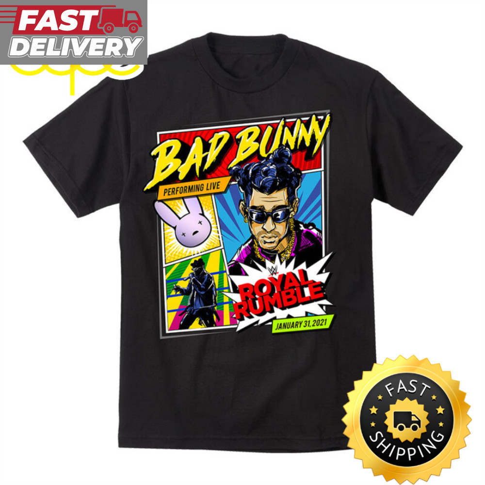 Bad Bunny Fuego Reggaeton Vintage Style T-Shirt.png