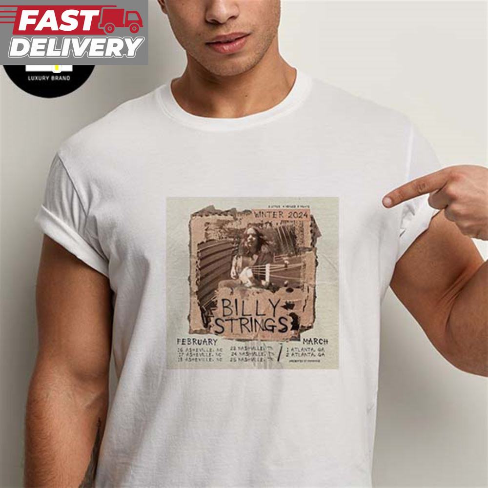 Billy Strings Winter Tour 2024 Fan Gifts Classic T-Shirt.jpg