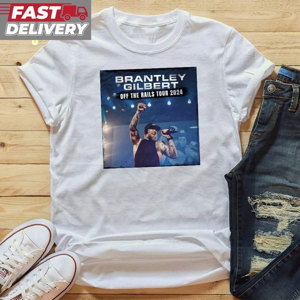 Brantley Gilbert Off The Rails Tour 2024 T-Shirt.jpg