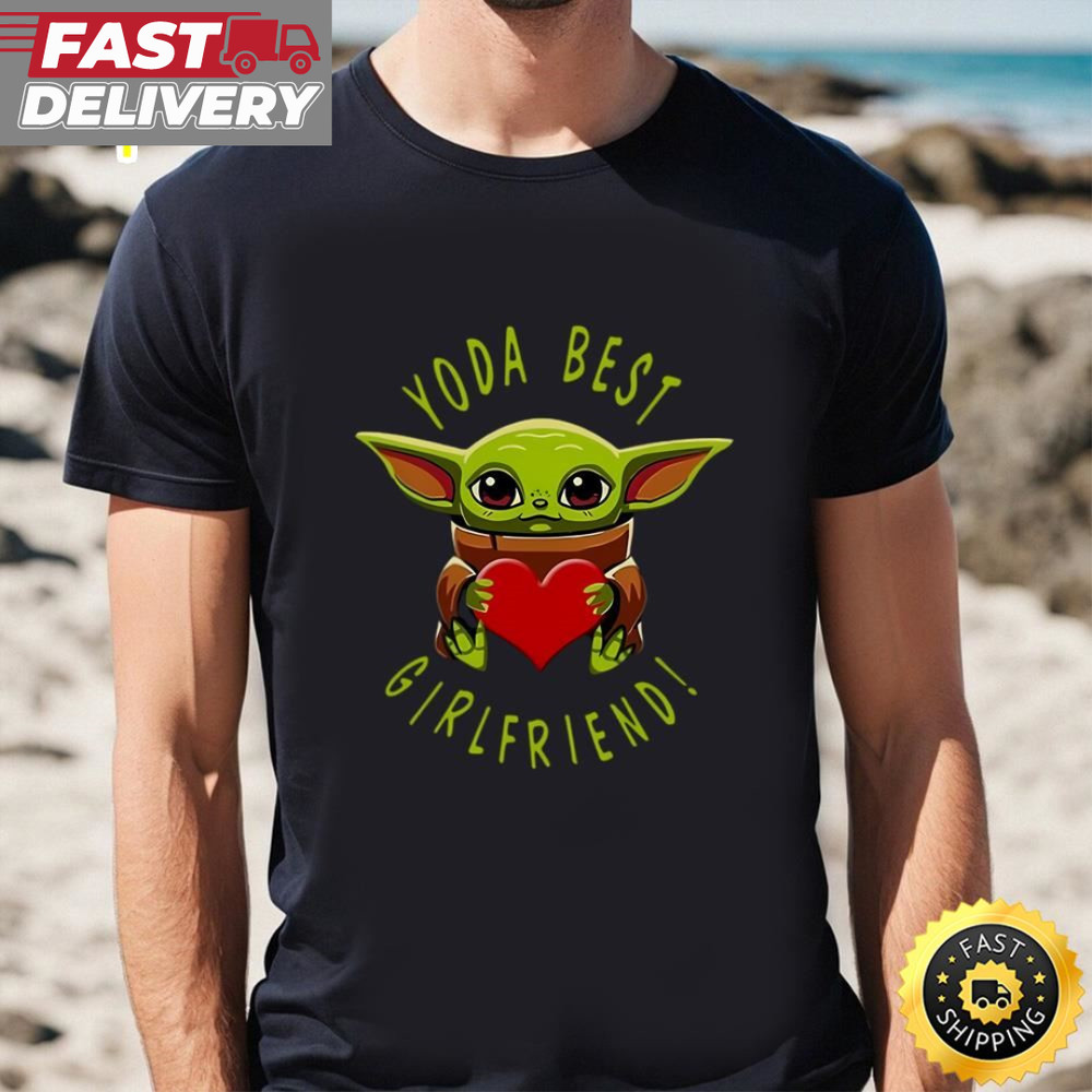 Couples Shirts Baby Yoda Girlfriend Gift Valentines Day Gift Shirt.jpg