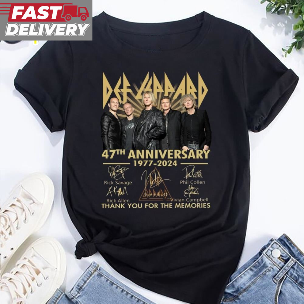 Def Leppard 47th Anniversary Def Leppard Band Shirt.jpg