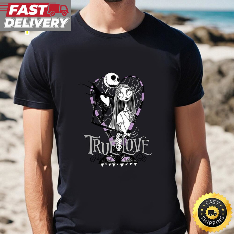 Disney Nightmare Before Christmas Valentines True Love T-Shirt.jpg
