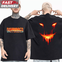 disturbed 2024 tour shirt, disturbed 2024 concert shirt