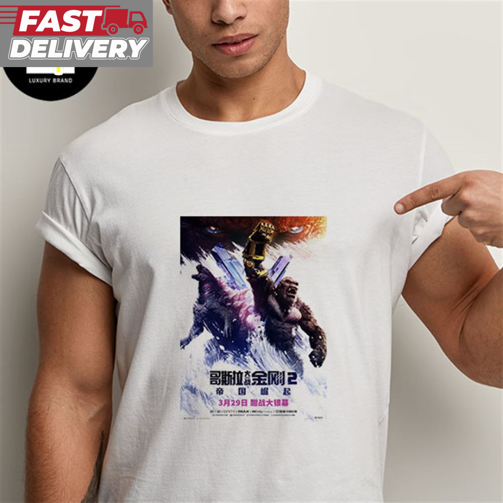 Godzilla x Kong The New Empire New Poster Release Rate March 29 2024 Fan Gifts Classic T-Shirt.jpg