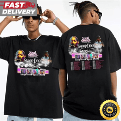 high school reunion 2023 snoop dogg wiz khalifa tour shirt