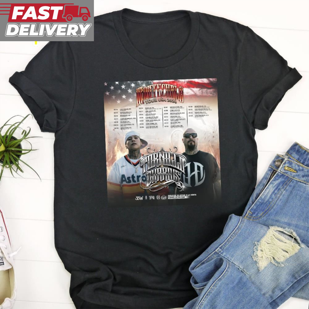 Latin Hip-Hop Artist Tornillo Announces First U.S. Tour 2024 T-shirt Unisex.jpg
