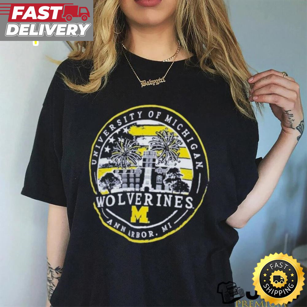 Michigan Wolverines Image One Painted Sky Comfort Colors Shirt.jpg