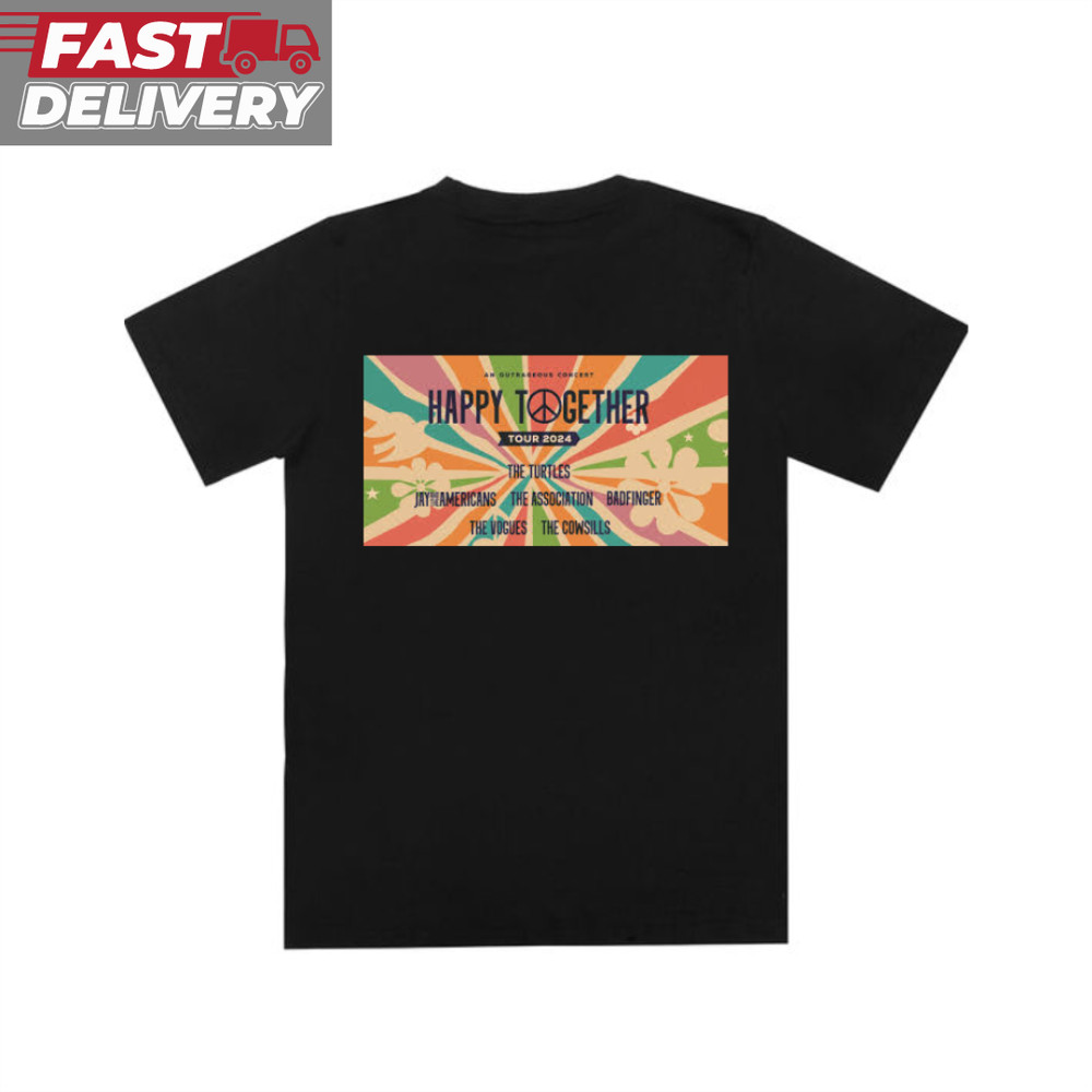 Poster Happy Together Tour 2024 Unisex T-shirt.png