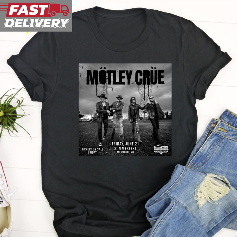 Summerfest Announces Motley Crue Unisex T-Shirt.jpg