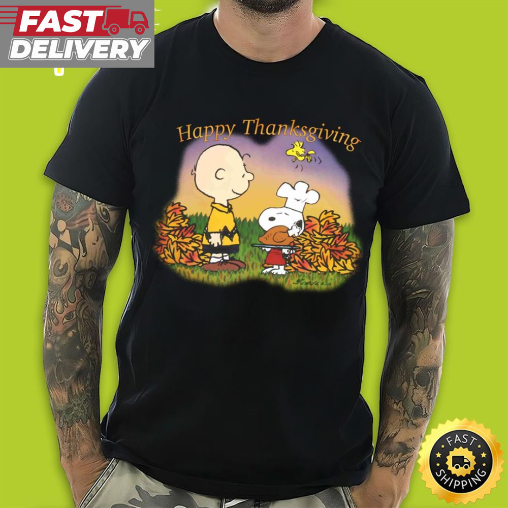 Thanksgiving Day Charlie Brown Thanksgiving Shirt Retro.jpg