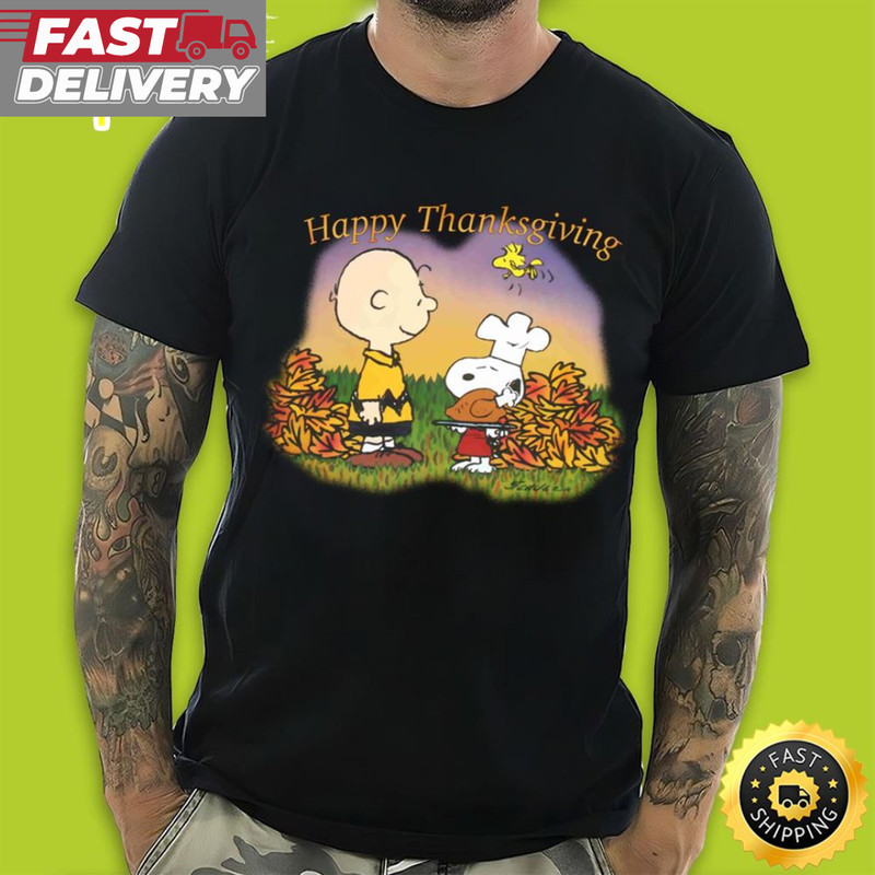 Thanksgiving Day Charlie Brown Thanksgiving Shirt Retro.jpg
