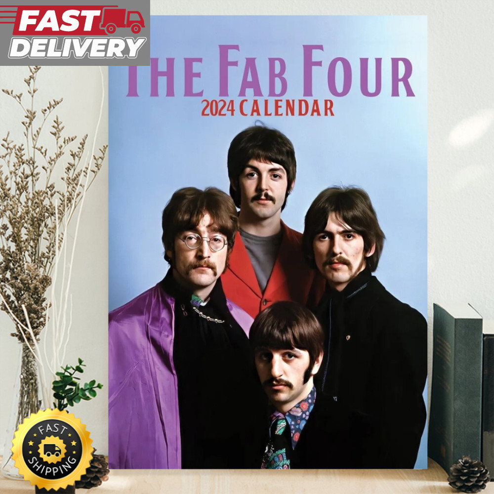 The Beatles 2024 Calendar Poster Canvas.png