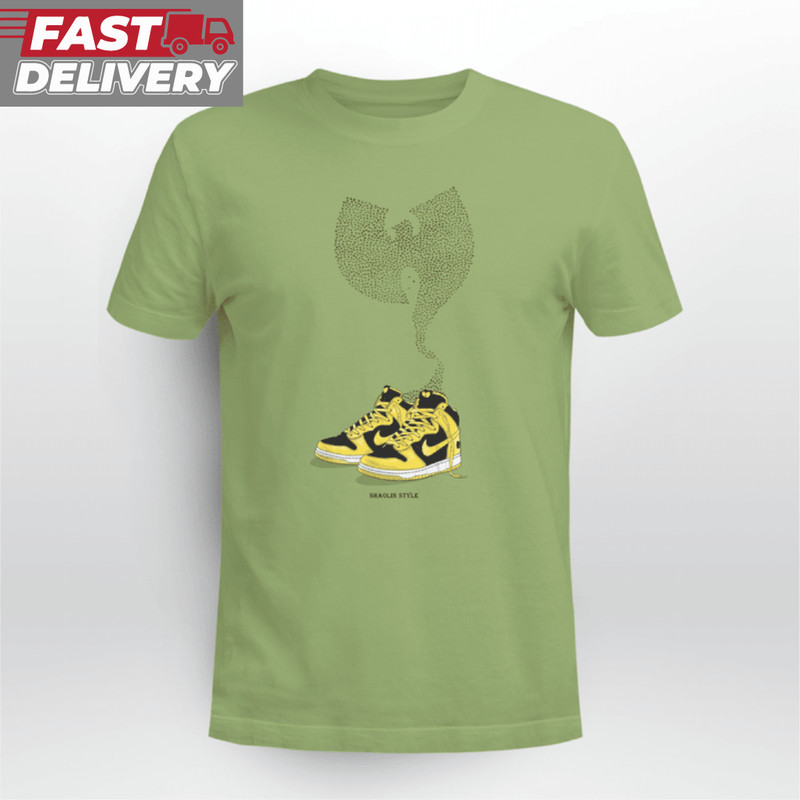 Wu-tang Clan Cartoon Shoes T-shirt.png