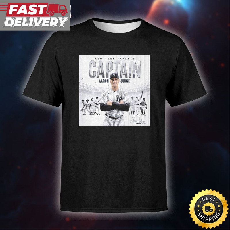 16th Captain In Franchise History Captain Aaron Judge Poster T-Shirt.jpg