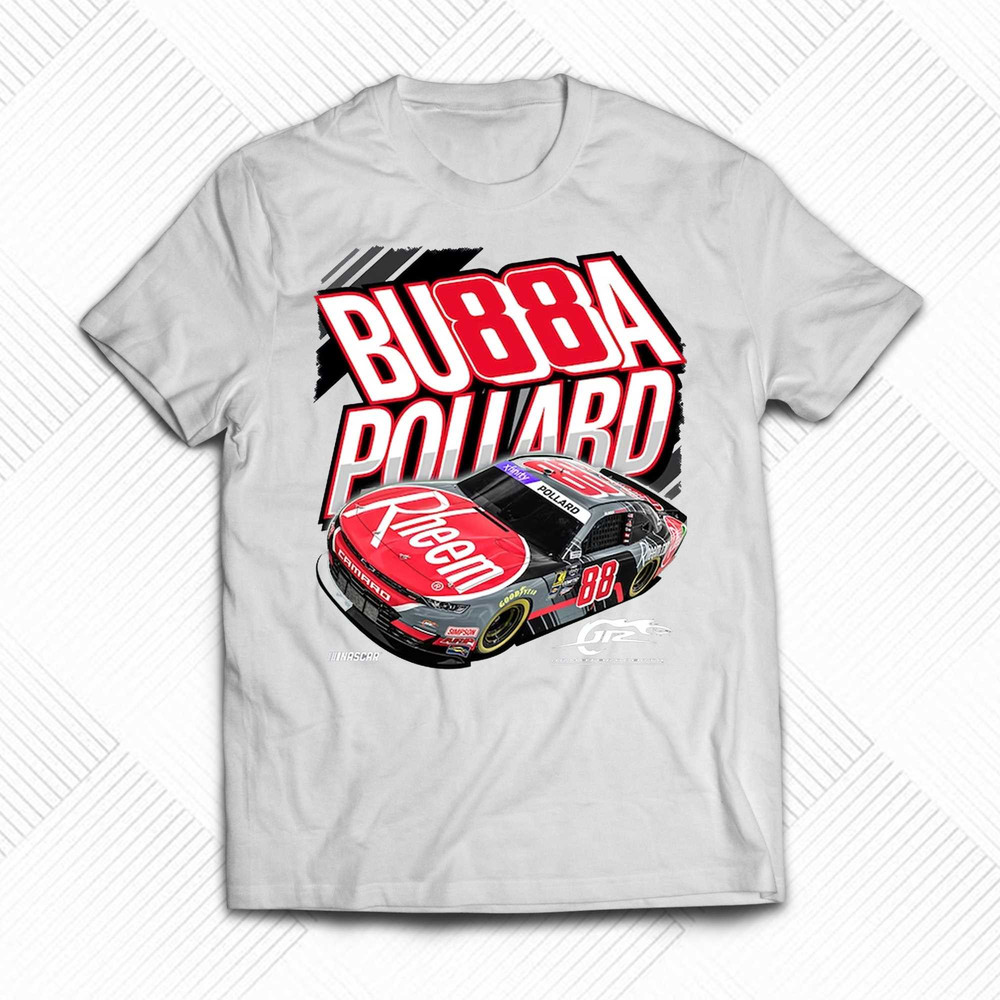 Bubba Pollard Jr Motorsports Official Team Apparel Rheem Car T-shirt.jpg