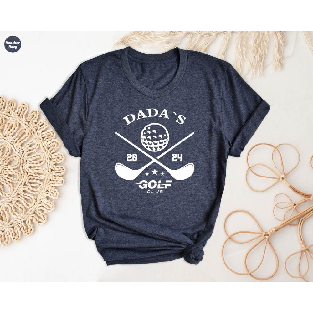 Golf Clubs T-Shirt, Golf Dada Shirt, Men's Golf Gift, Dad Gifts, Golf Ball Tees, Gift For Golf Lover, Golf Fan Shirt, Gifts For Golfers.jpg