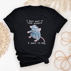 i want to die shirts, mental health meme t-shirt
