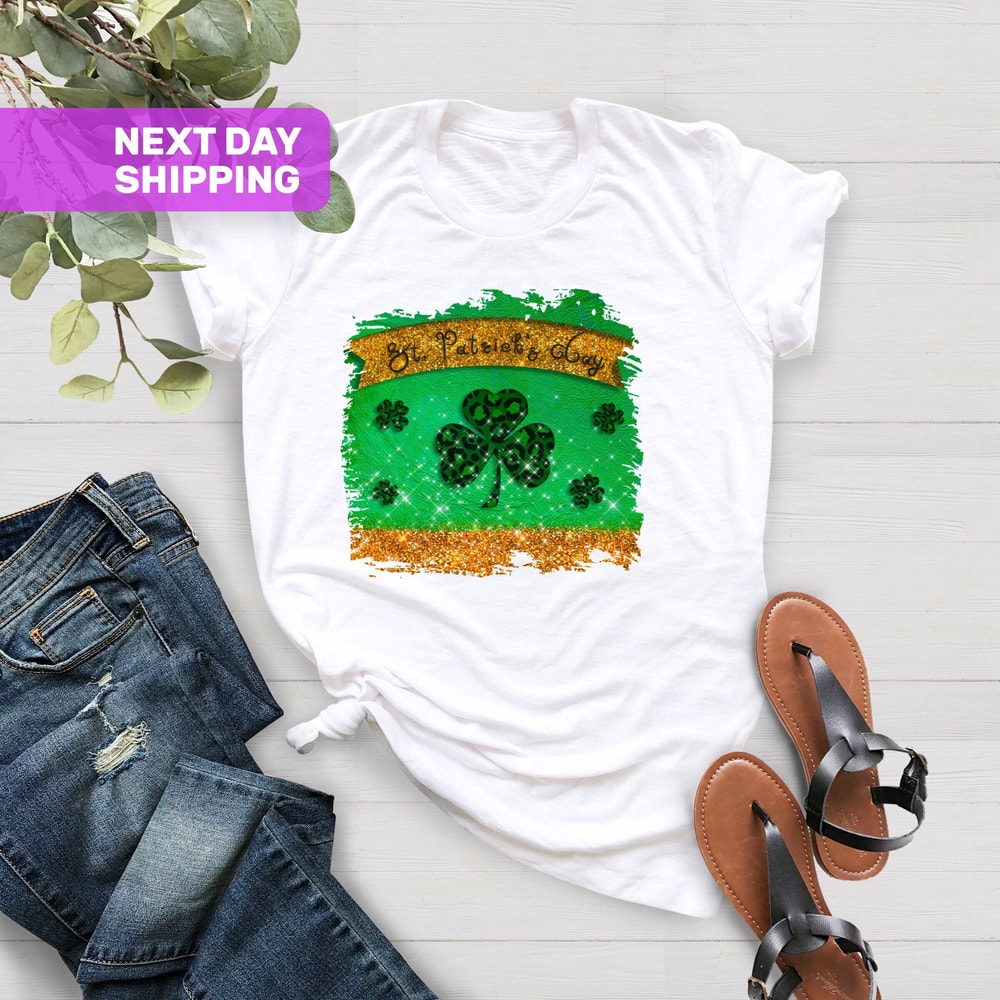 Happy Lucky St Patrick's Day Shirt, Shamrock Shirt, Happy St Patrick's Day Gift, Irish Day Shirt, St Patrick's Day Gift, Holiday Shirt.jpg
