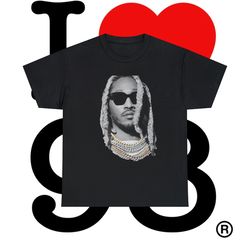 future hendrix (gold chains) i never liked you, hendrix, future, vintage rap t shirt, rap t shirt, ds2