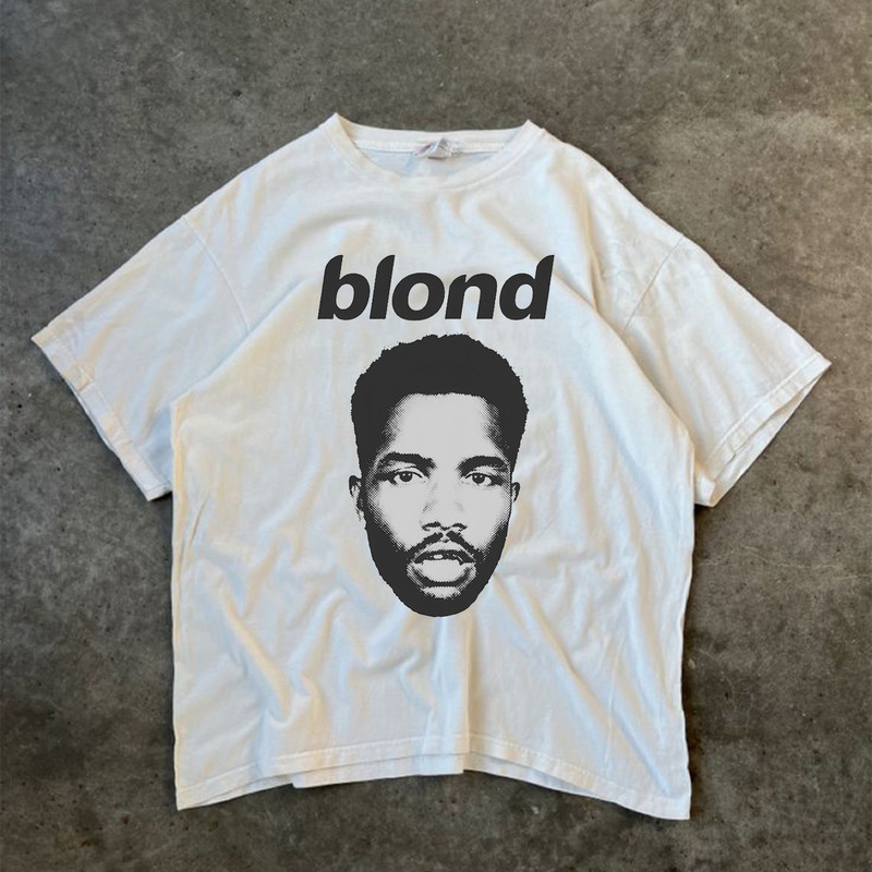 Blond Graphic T-shirt - Hip Hop Clothing - Frank Ocean Tee - Music Lovers - Birthday Gifts - 90's Tee - Rapper Tee - Merch.jpg