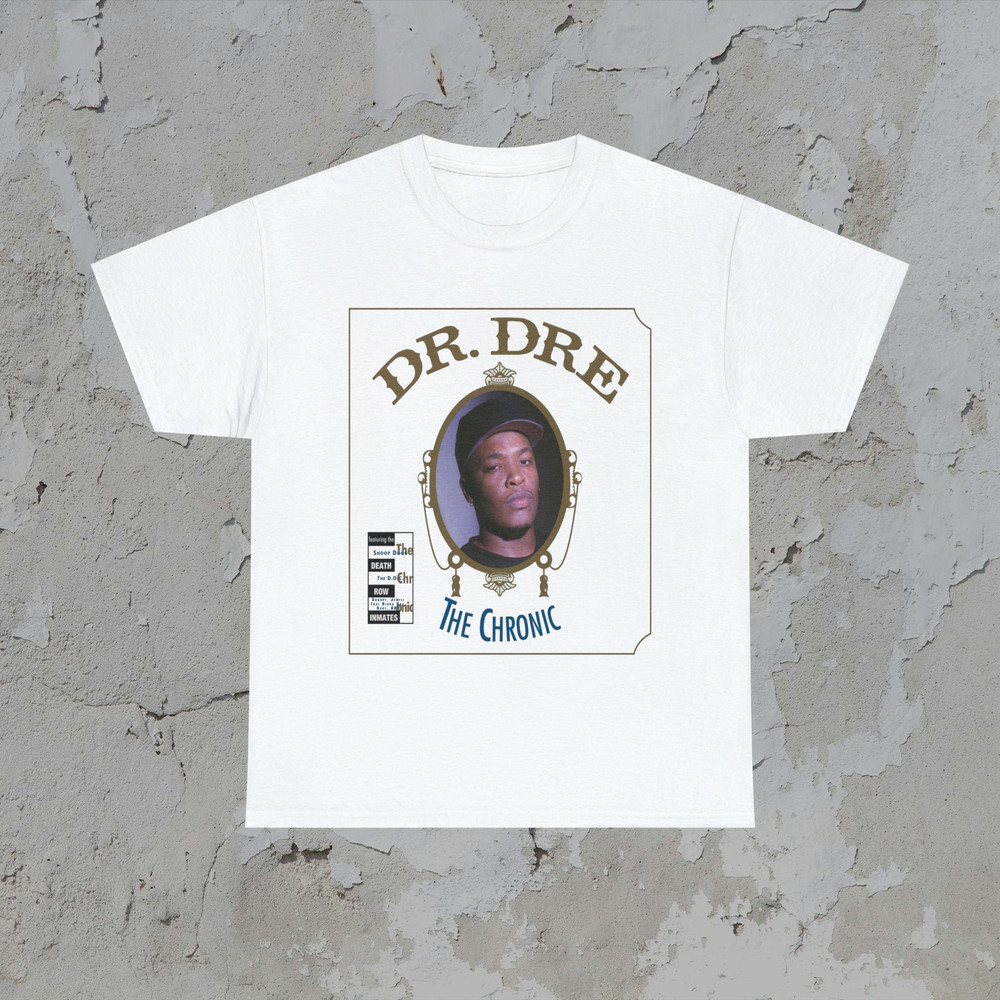 Dr. Dre The Chronic T-shirt  90's Hip Hop Clothing  Unisex  Classic Fit  Rapper Shirt.jpg